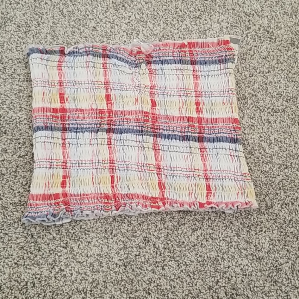 Ruched tube top
